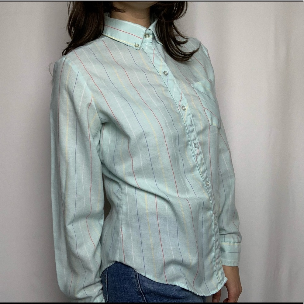Vtg Oak Hill Button Down
